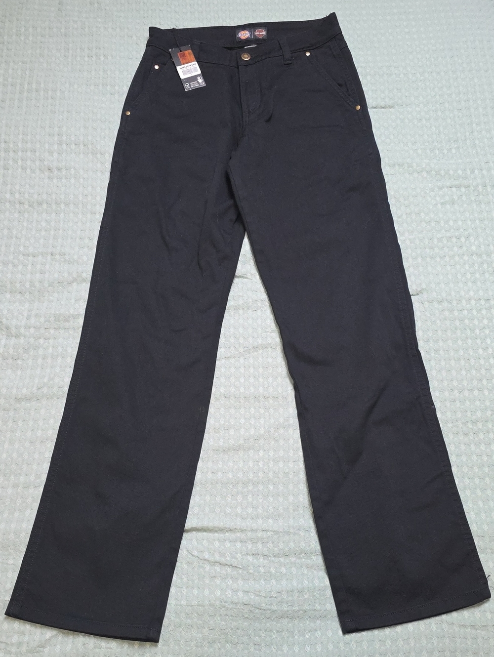 Dickies Black Straight-Leg Chinos